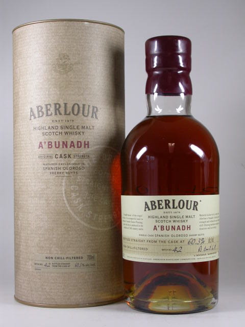 Aberlour a'bunadh Batch No. 42 60,3%vol. 0,7l