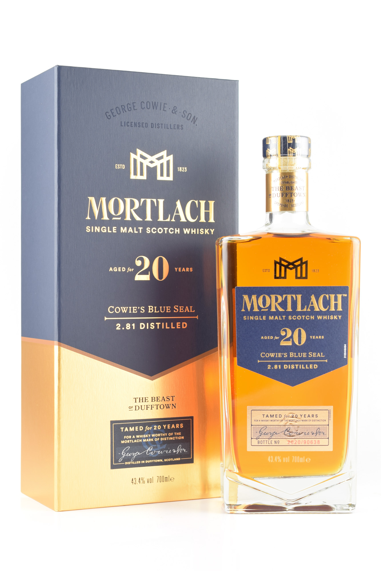 Mortlach 20 year old 43,4%vol. 0,7l Mortlach 20 year old 43,4%vol. 0,7l