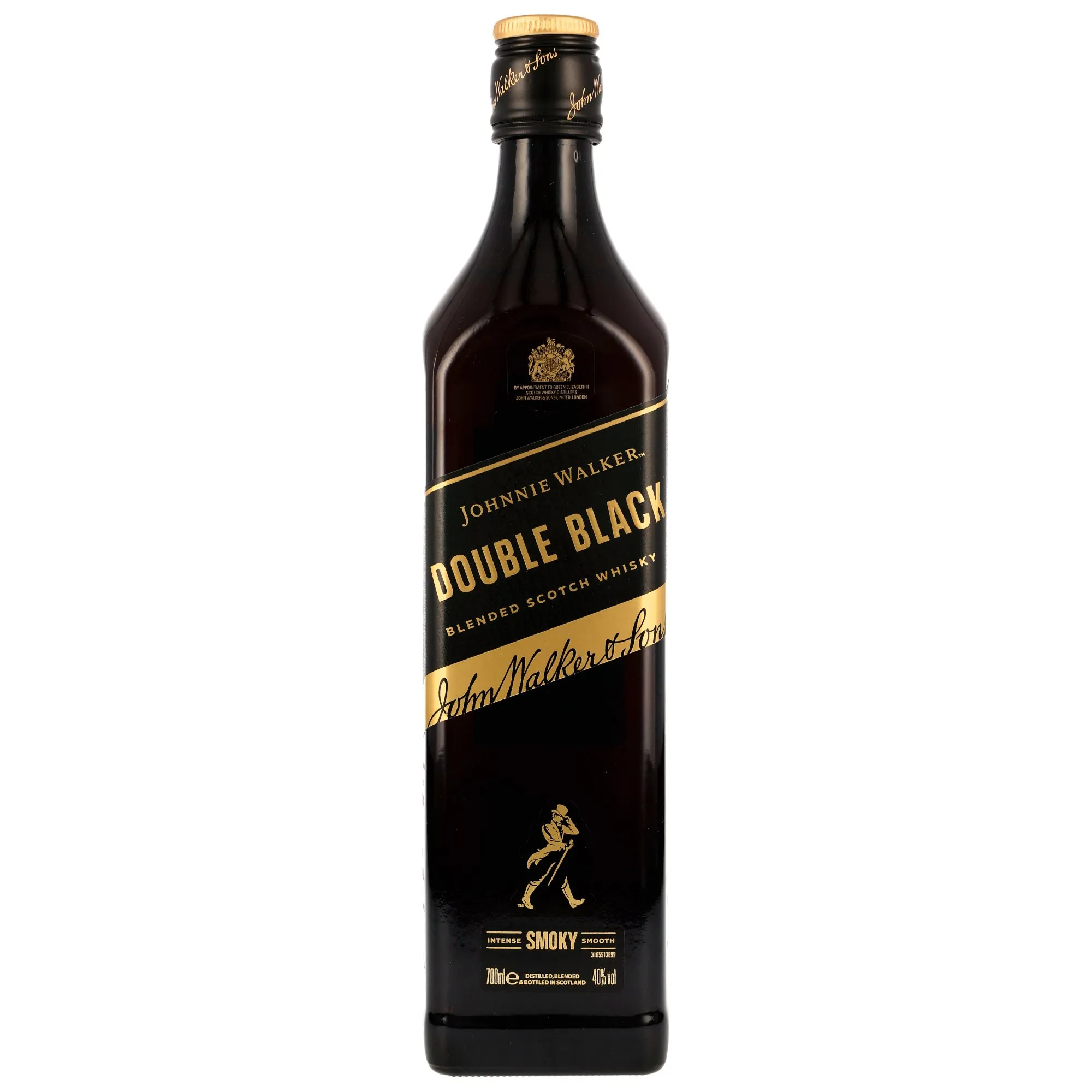 Johnnie Walker Double Black Smoky, Heavily Charred Oak Cask, 40%