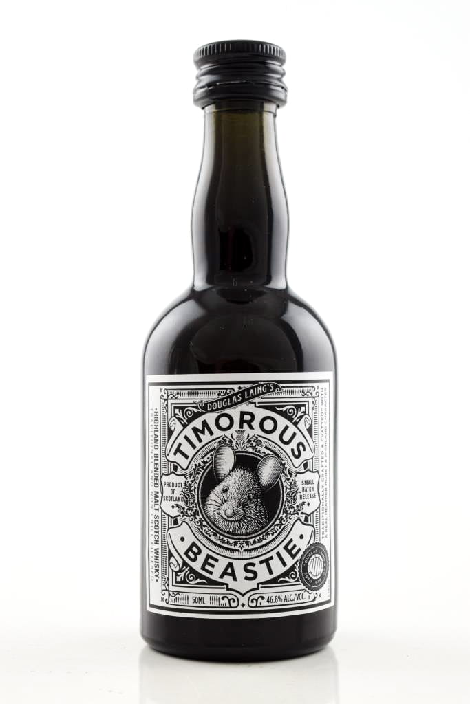 Timorous Beasties Highland Blended Malt Douglas Laing 46.8% vol. 0.05l Timorous Beasties Highland Blended Malt Douglas Laing 46.8% vol. 0.05l