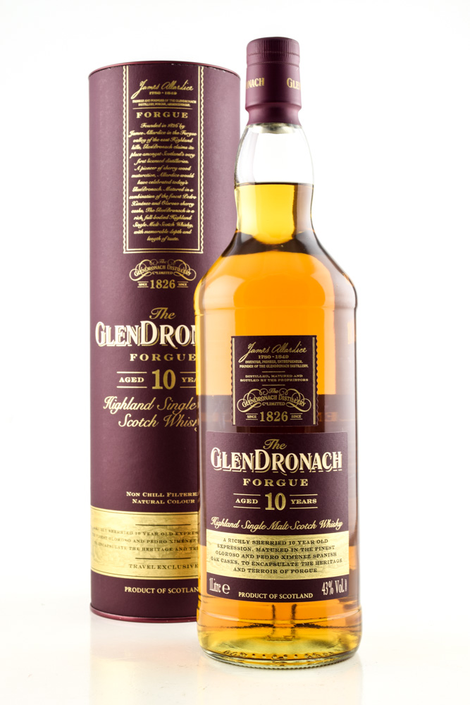 Glendronach 10 Jahre Forgue 43%vol. 1,0l