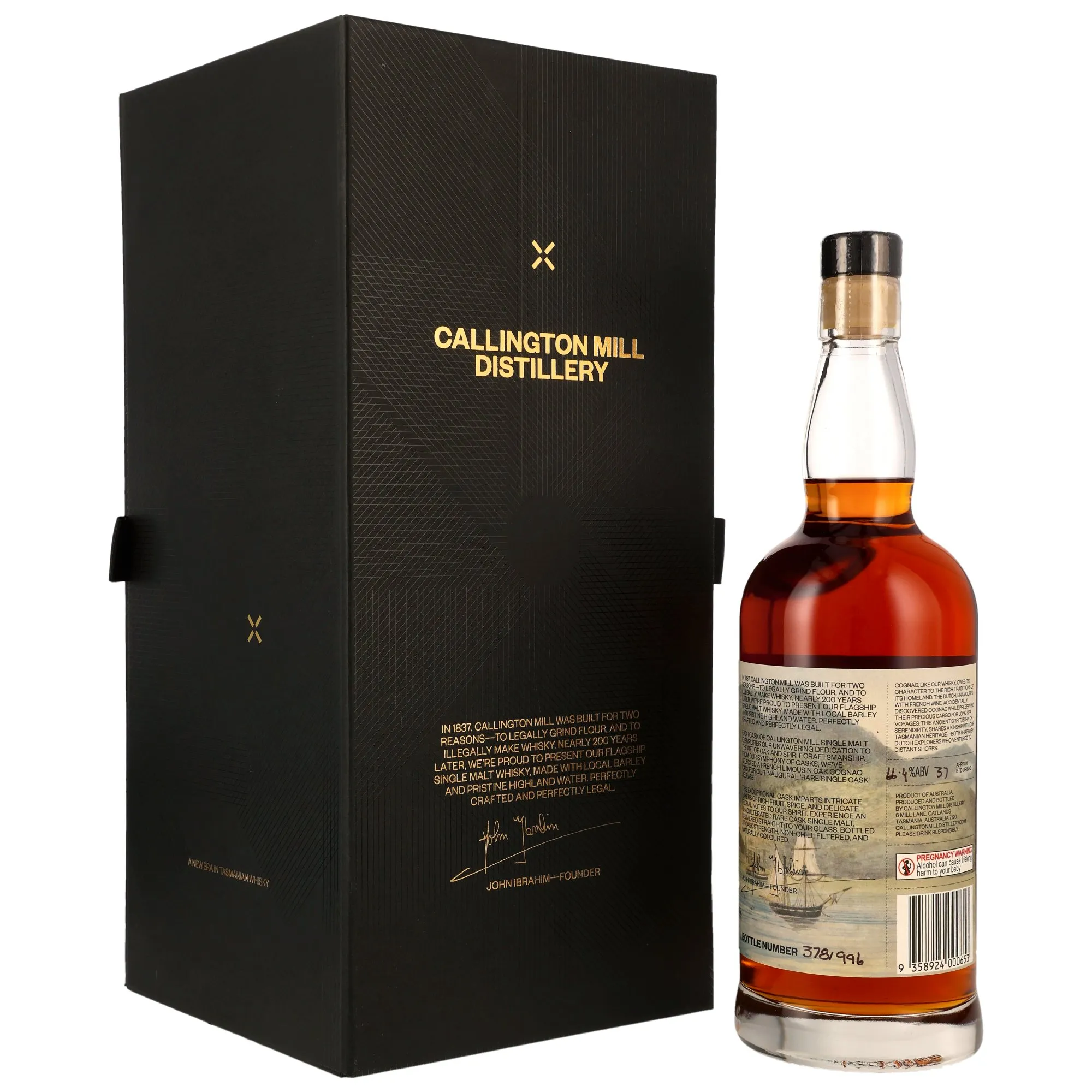 Callington Mill Rare Cognac Single Cask - Tasmanian Cool Climate Single Malt