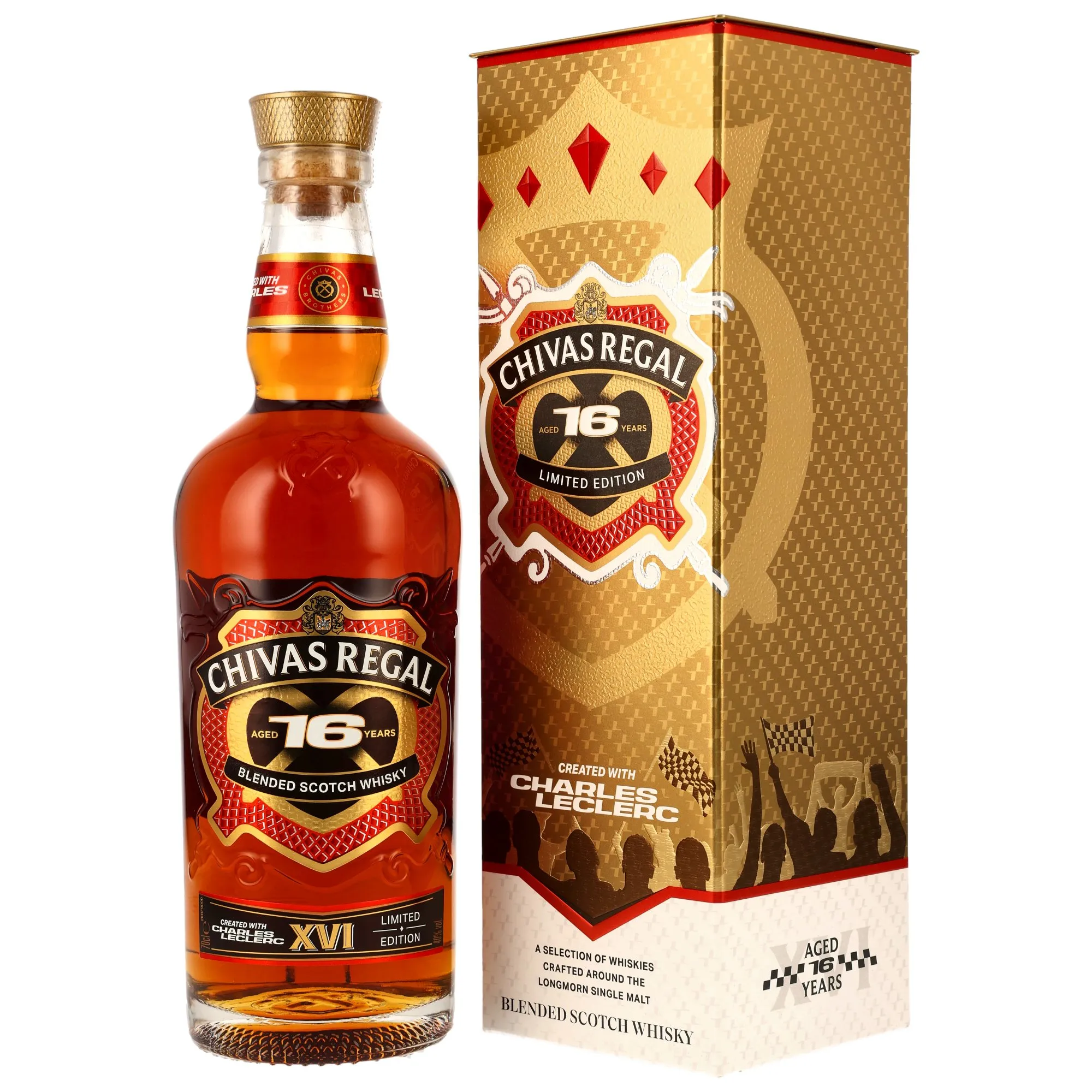 Chivas Regal 16 Jahre Charles Leclerc Limited Edition