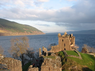 Urquhart Castle am Loch Ness 90 x 60 cm auf Leinwand