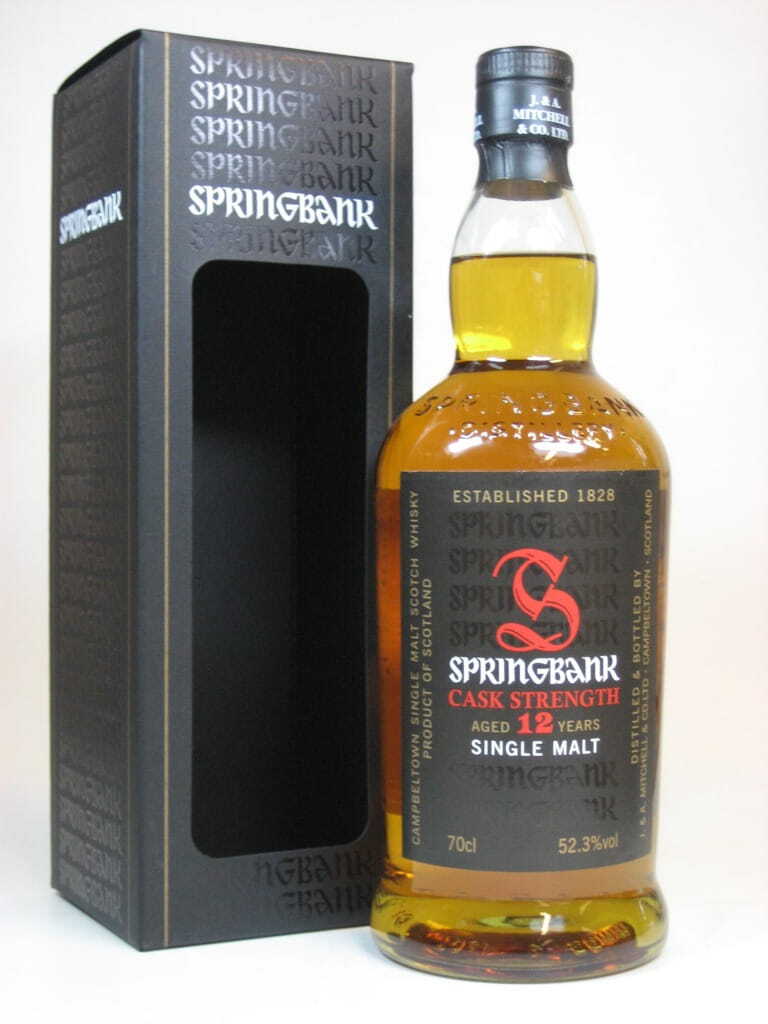 Springbank 12 Year Old Cask Strength 52.3% vol. 0,7l