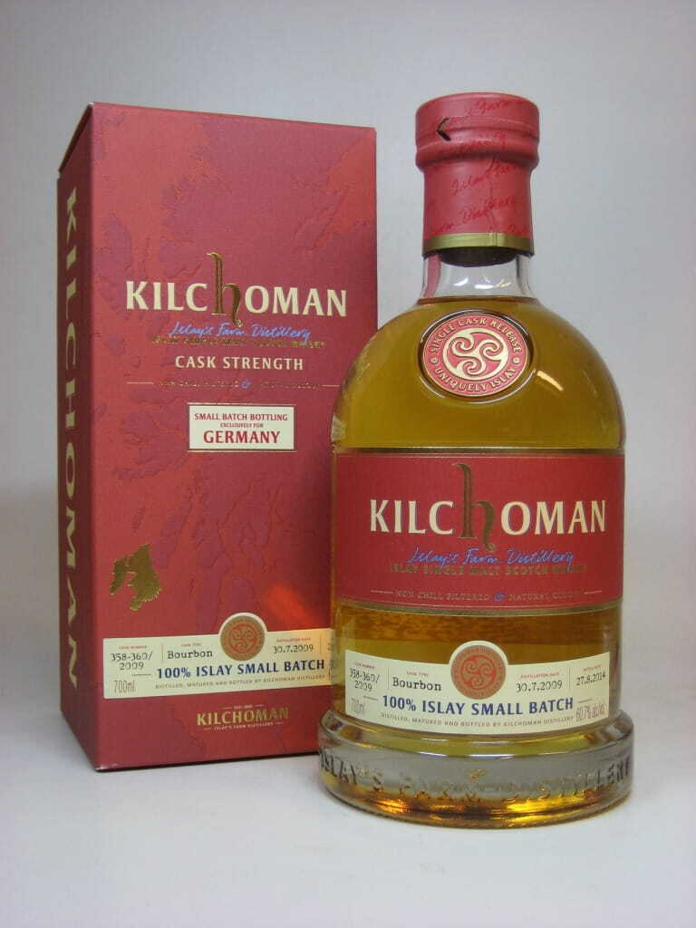 Kilchoman 100% Islay Small Batch for Germany 60,7%vol. 0,7l