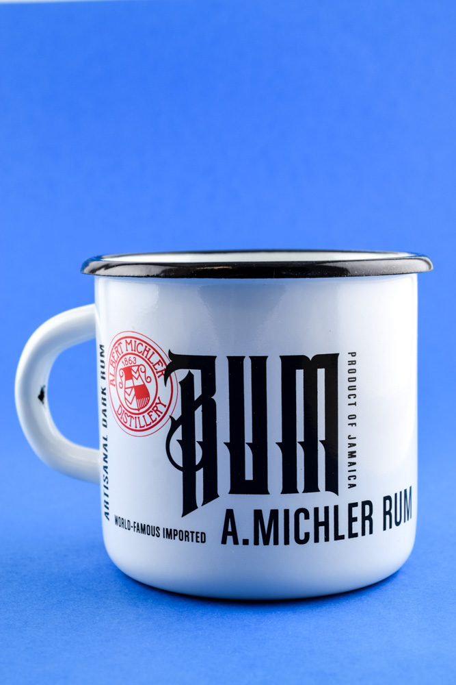A. Michler Artisanal Dark Rum - Becher, white A. Michler Artisanal Dark Rum - Becher, white