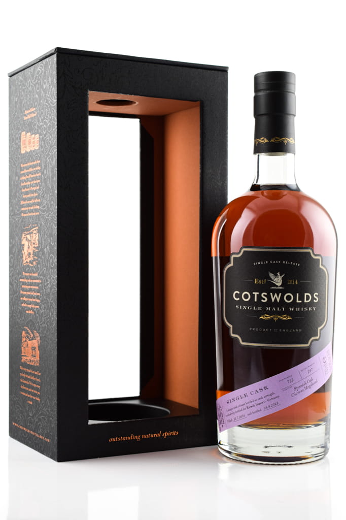 Cotswolds 6 year old Single Oloroso Sherry Hogshead #722 59,9%vol. 0,7l Cotswolds 6 year old Single Oloroso Sherry Hogshead #722 59,9%vol. 0,7l