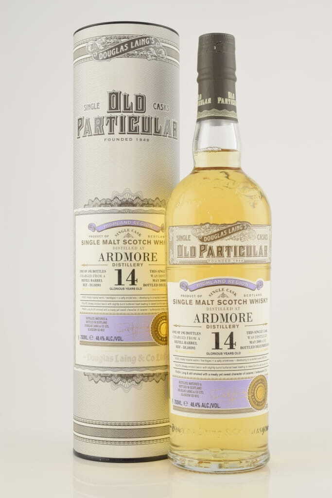 Ardmore 14 Year Old Refill barrel 2000/2014 Douglas Laing "Old Particular" 48.4% vol. 0,7l Ardmore 14 Year Old Refill barrel 2000/2014 Douglas Laing "Old Particular" 48.4% vol. 0,7l