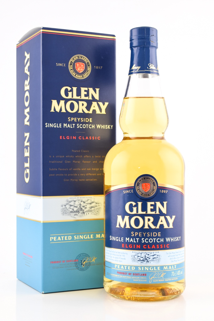 *Glen Moray Peated 40%vol. 0,7l - ohne Geschenkpackung