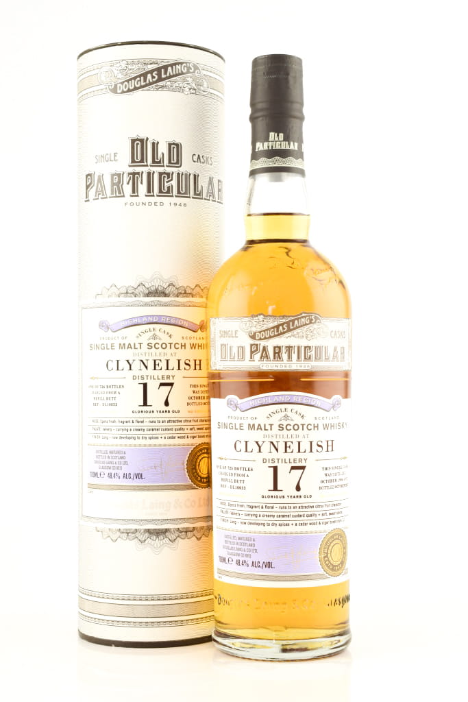 Clynelish 17 Jahre Refill Butt 1996/2013 Douglas Laing "Old Particular" 48,4%vol. 0,7l