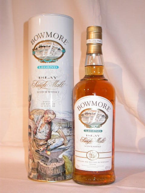 Bowmore Legend 2004 Blechdose "Schmied" 40%vol. 0,7l