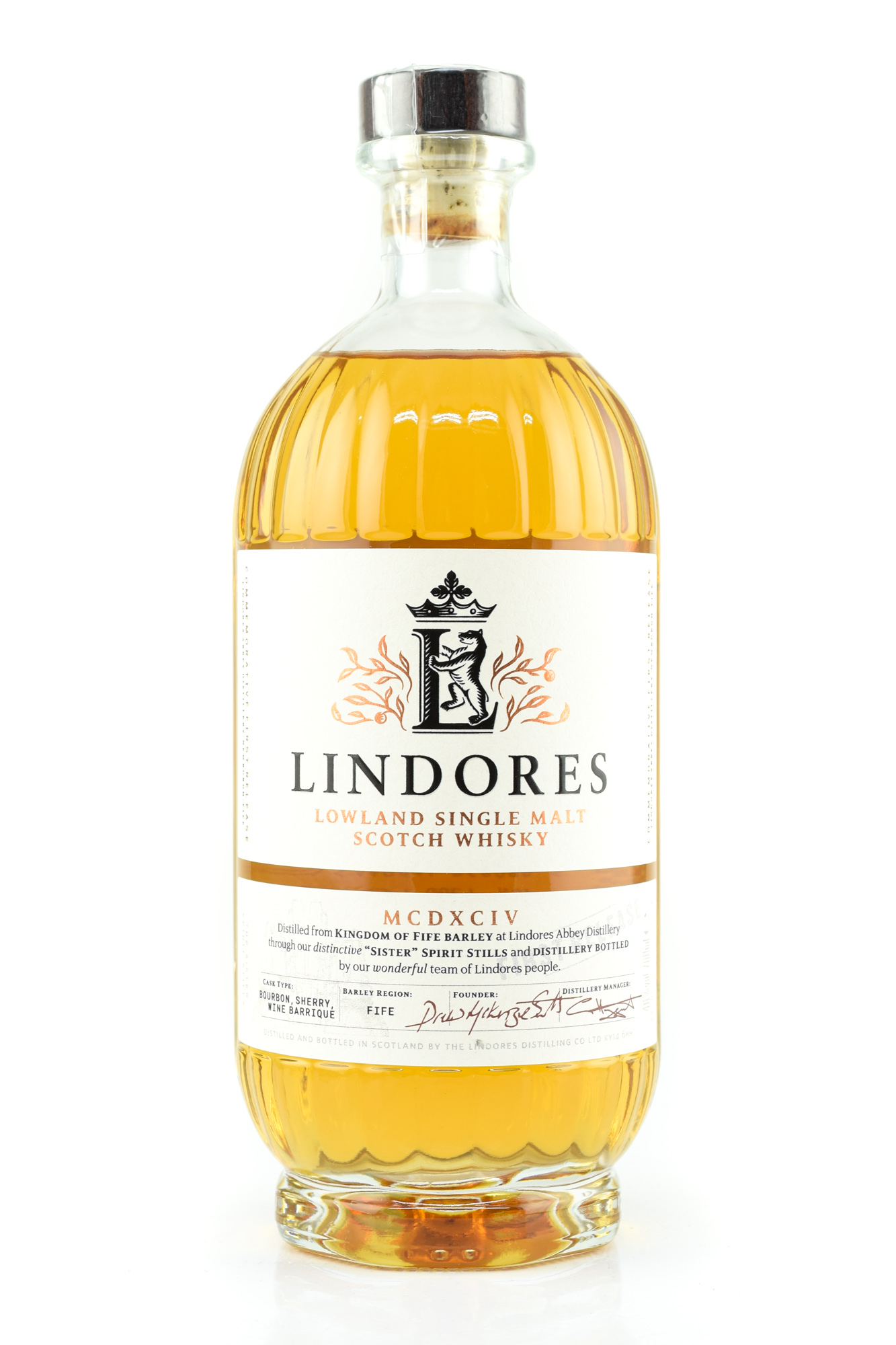 Lindores MCDXCIV Commemorative First Release 46%vol. 0,7l Lindores MCDXCIV Commemorative First Release 46%vol. 0,7l
