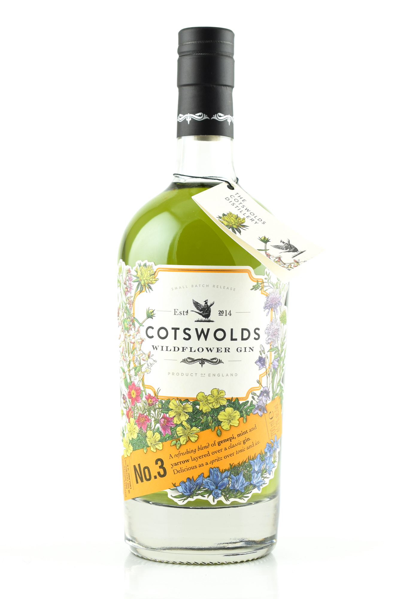 Cotswolds Wildflower Gin No. 3 41,7%vol. 0,7l Cotswolds Wildflower Gin No. 3 41,7%vol. 0,7l