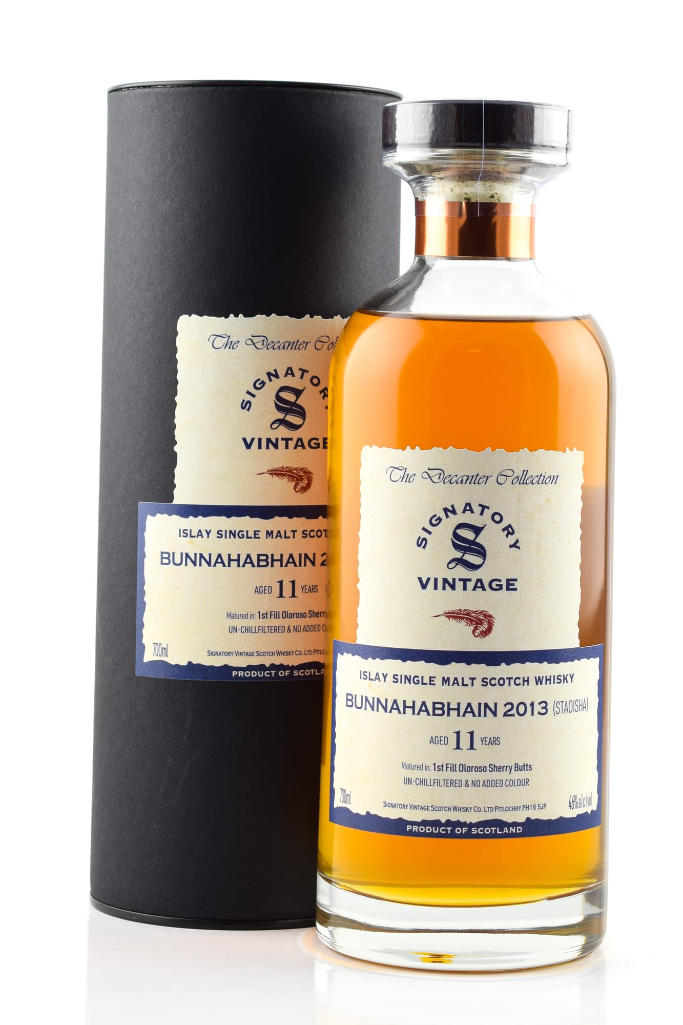 Bunnahabhain (Staoisha) 11 Jahre 2013/2024 1st-fill Oloroso Sherry Butts The Decanter Collection Bunnahabhain (Staoisha) 11 Jahre 2013/2024 1st-fill Oloroso Sherry Butts The Decanter Collection