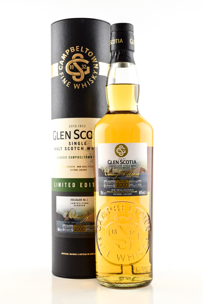 Glen Scotia Vintage 2000 Limited Edition 46% vol. 0,7l Glen Scotia Vintage 2000 Limited Edition 46% vol. 0,7l