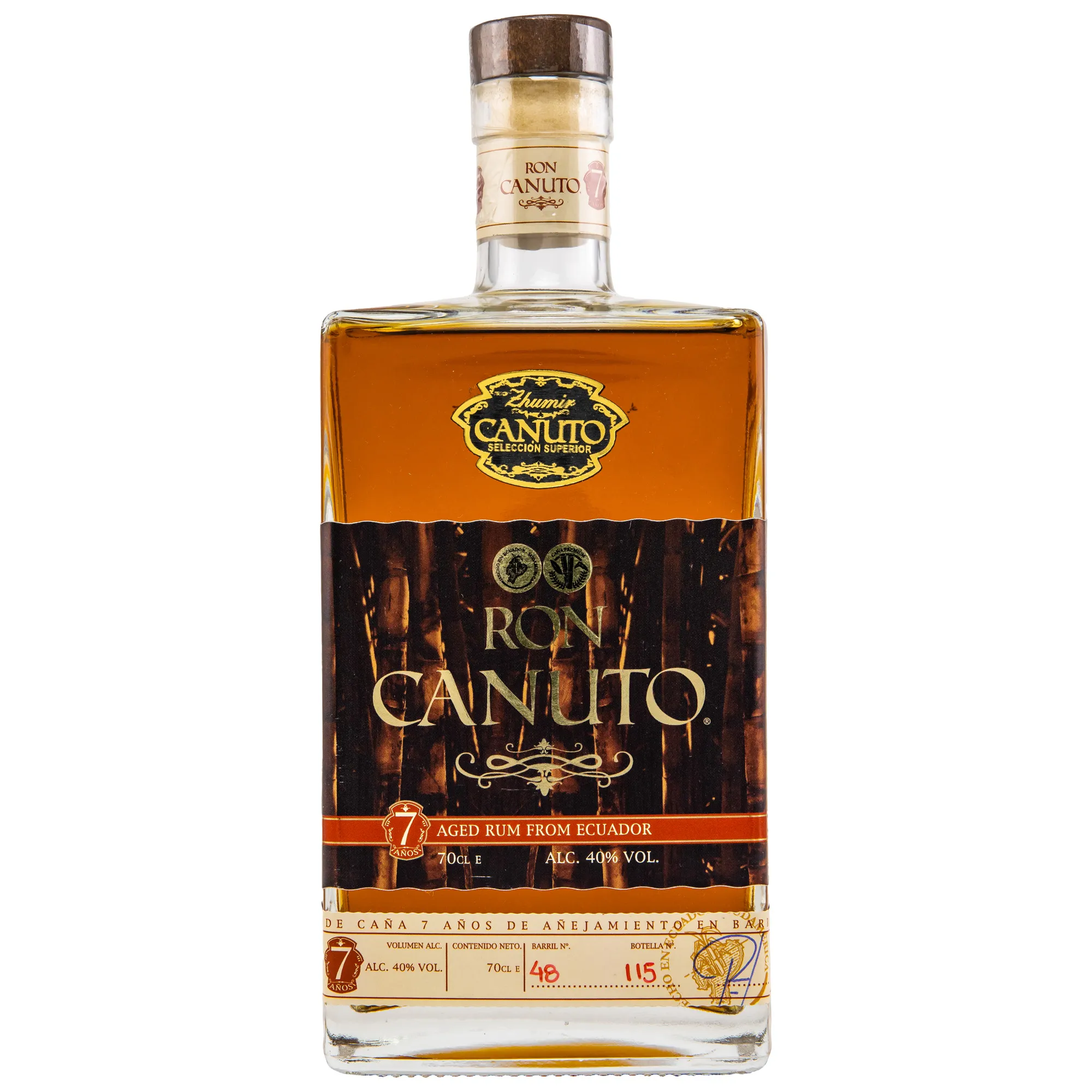 Ron Canuto Ecuador Rum 7 Year Old