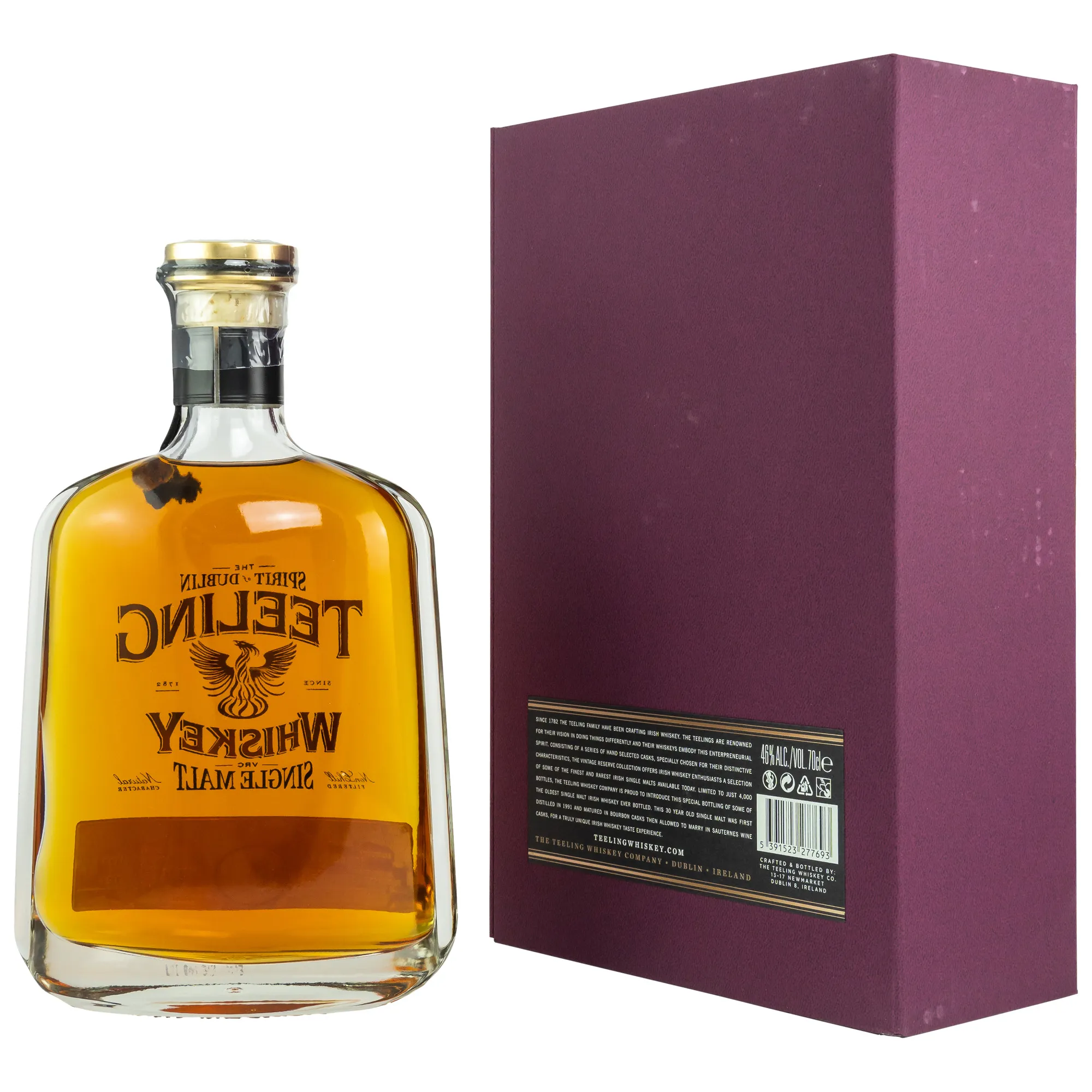 Teeling 30 Jahre - neue Ausstattung, limitiert lieferbar