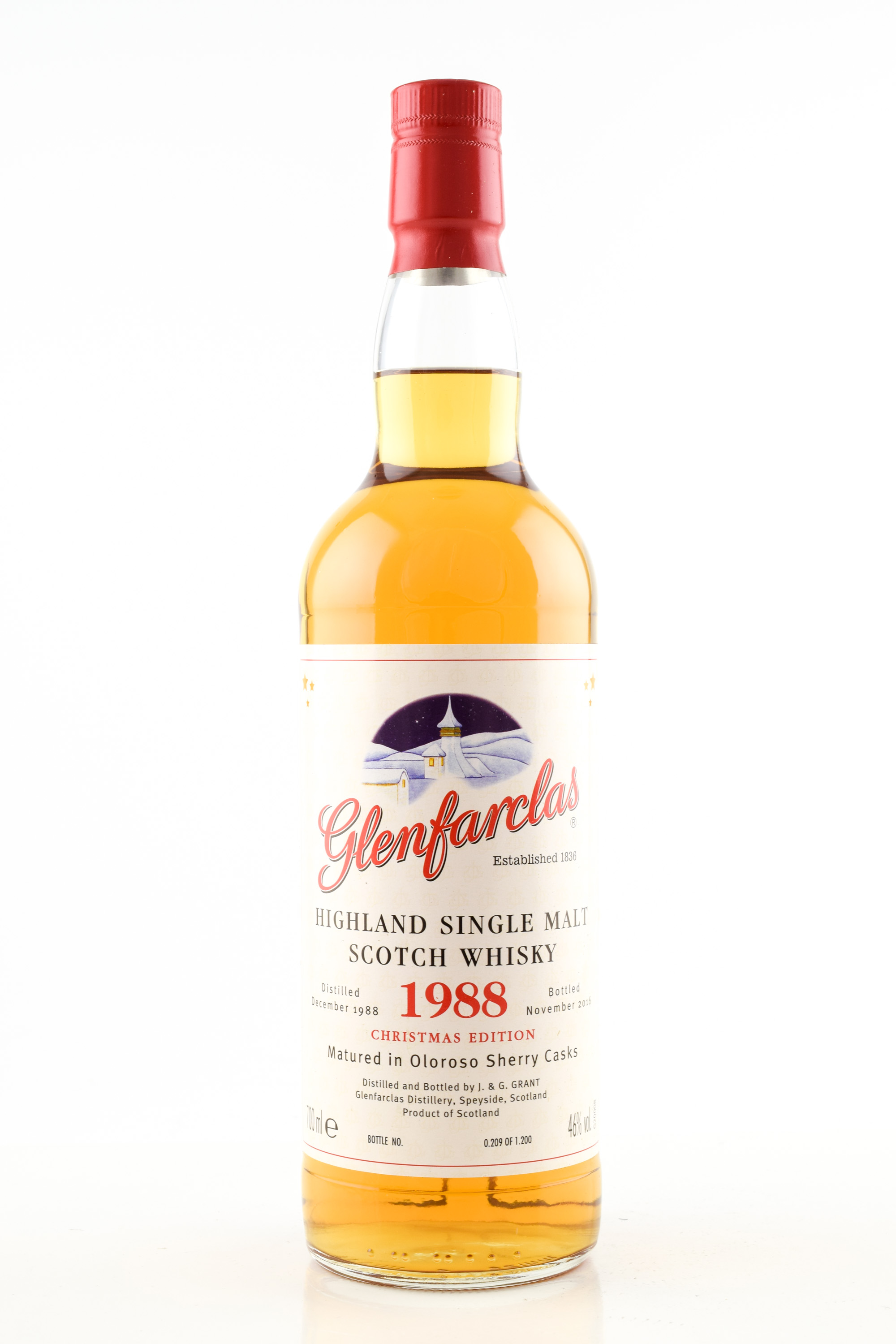 Glenfarclas Christmas 1988/2016 46% vol. 0,7l Glenfarclas Christmas 1988/2016 46% vol. 0,7l