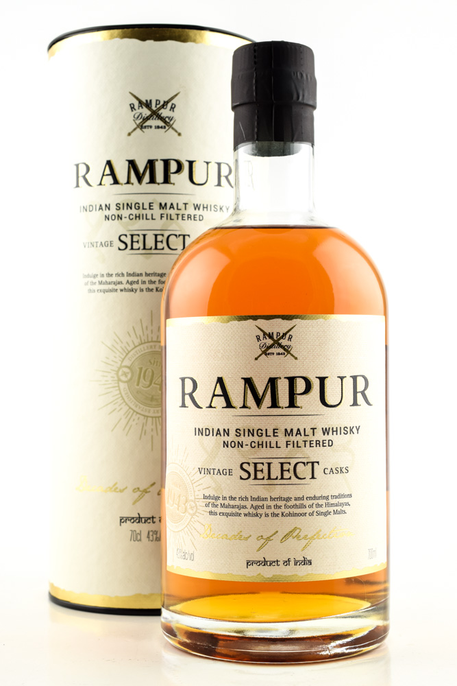Rampur Vintage Select Casks Batch #962 43%vol. 0,7l
