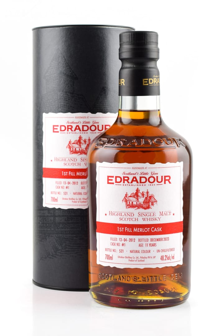 Edradour 11 Jahre 1st-fill Merlot Cask #1