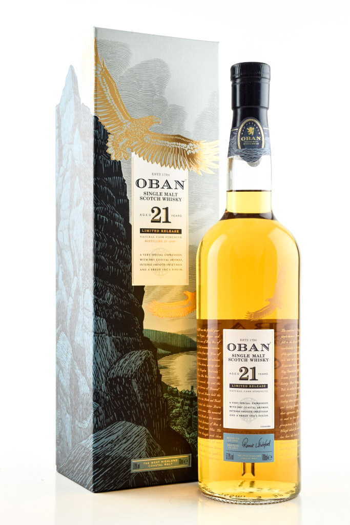 Oban 21 Jahre 1996/2018 57,9%vol. 0,7l