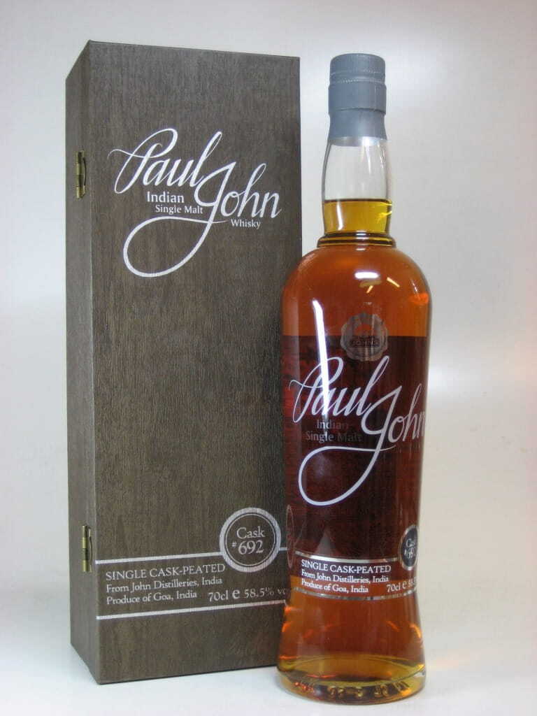 Paul John Single Cask # 692 58.5% vol. 0,7l Paul John Single Cask # 692 58.5% vol. 0,7l