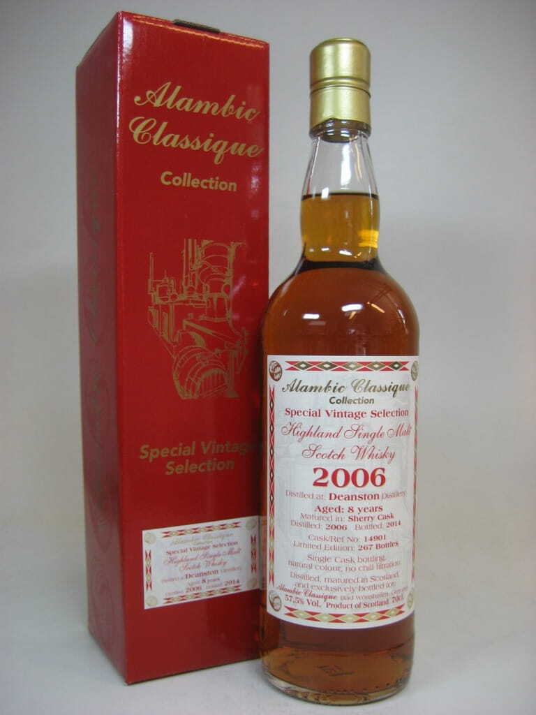 Deanston 8 Jahre 2006/2014 Alambic Classique 57,5%vol. 0,7l Deanston 8 Jahre 2006/2014 Alambic Classique 57,5%vol. 0,7l