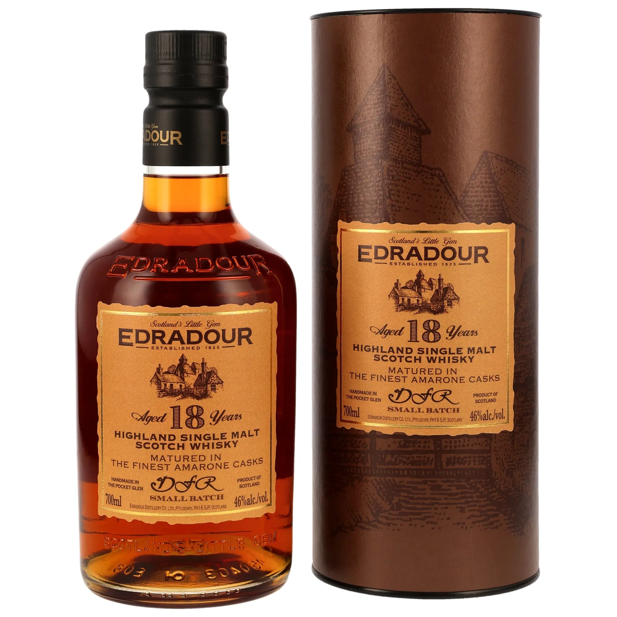 Edradour 18 Jahre - 1st-fill DFR Amarone Hogsheads