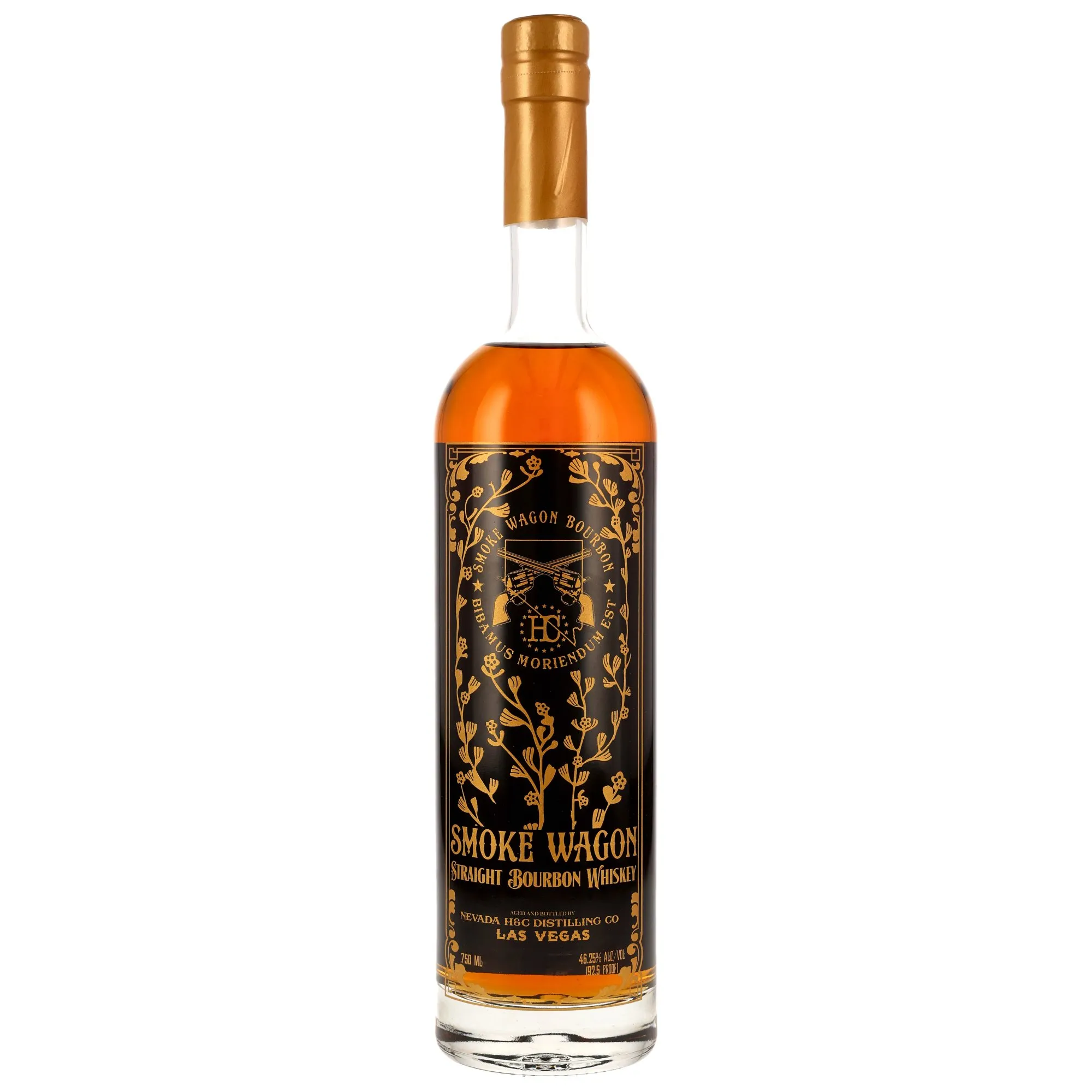 Smoke Wagon Straight Bourbon Whiskey, New Charred American Oak Cask, 2019, 46.2%