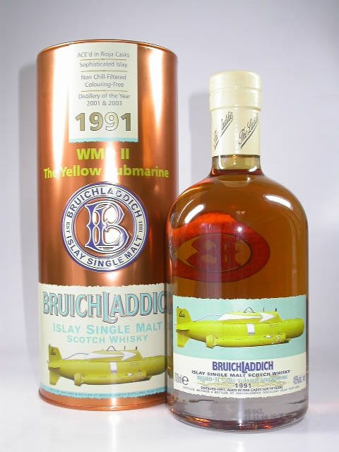 *Bruichladdich WMD II 1991/2005 "Yellow Submarine" 46%vol. 0,7l