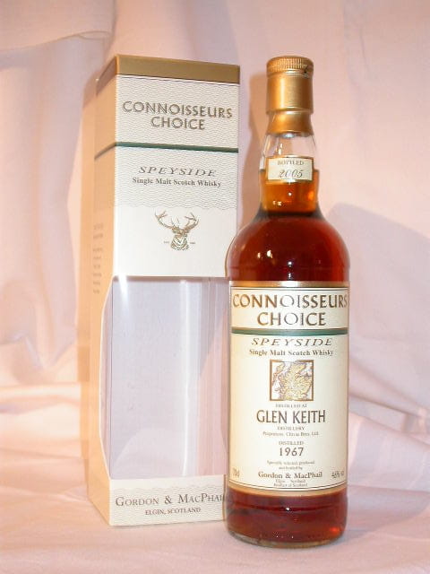 Glen Keith 1967/2005 Gordon & MacPhail Connoisseurs Ch. 46%vol. 0,7l