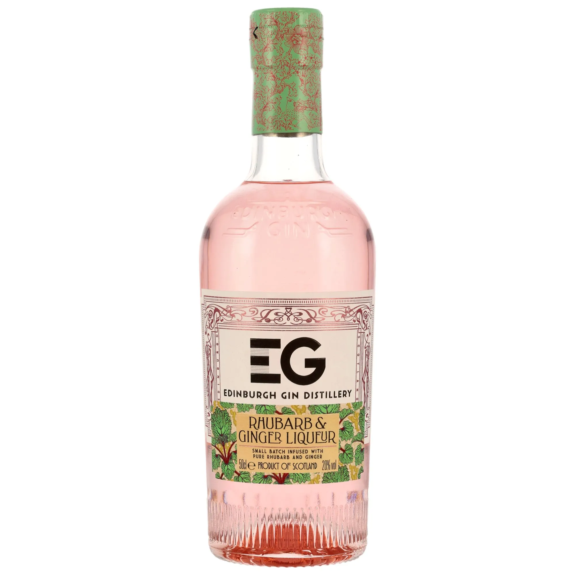Edinburgh Rhubarb & Ginger Gin Liqueur Neue Ausstattung