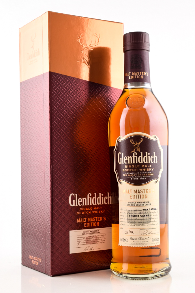 *Glenfiddich Malt Master's Edition 43%vol. 0,7l - ohne Geschenkdose