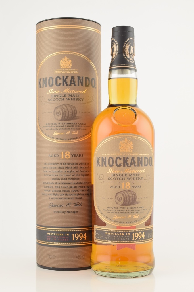 Knockando 18 Year Old in 1994 43% vol. 0,7l