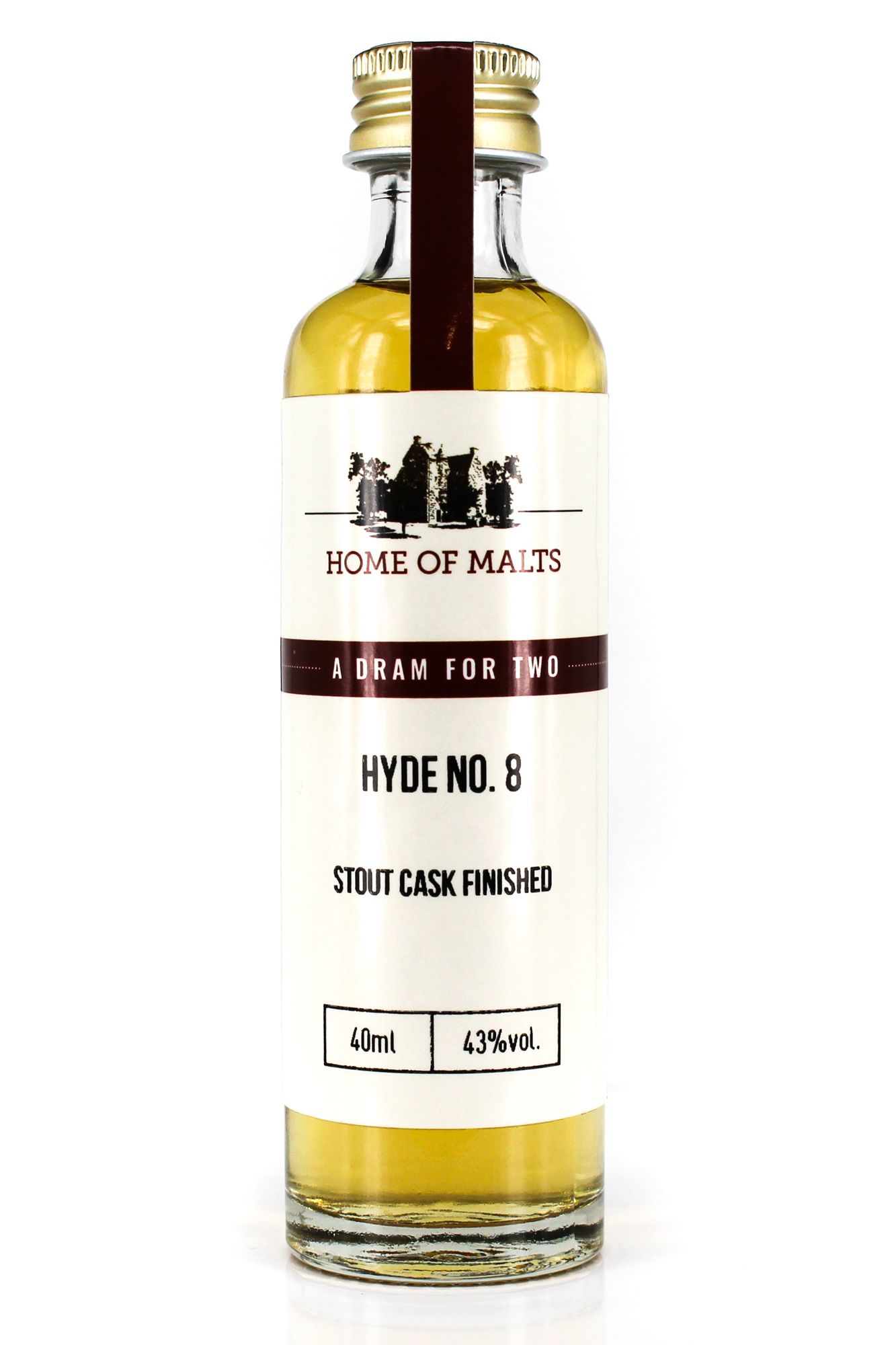 Hyde No. 8 Stout Cask Finished 43%vol. Sample 0,04l