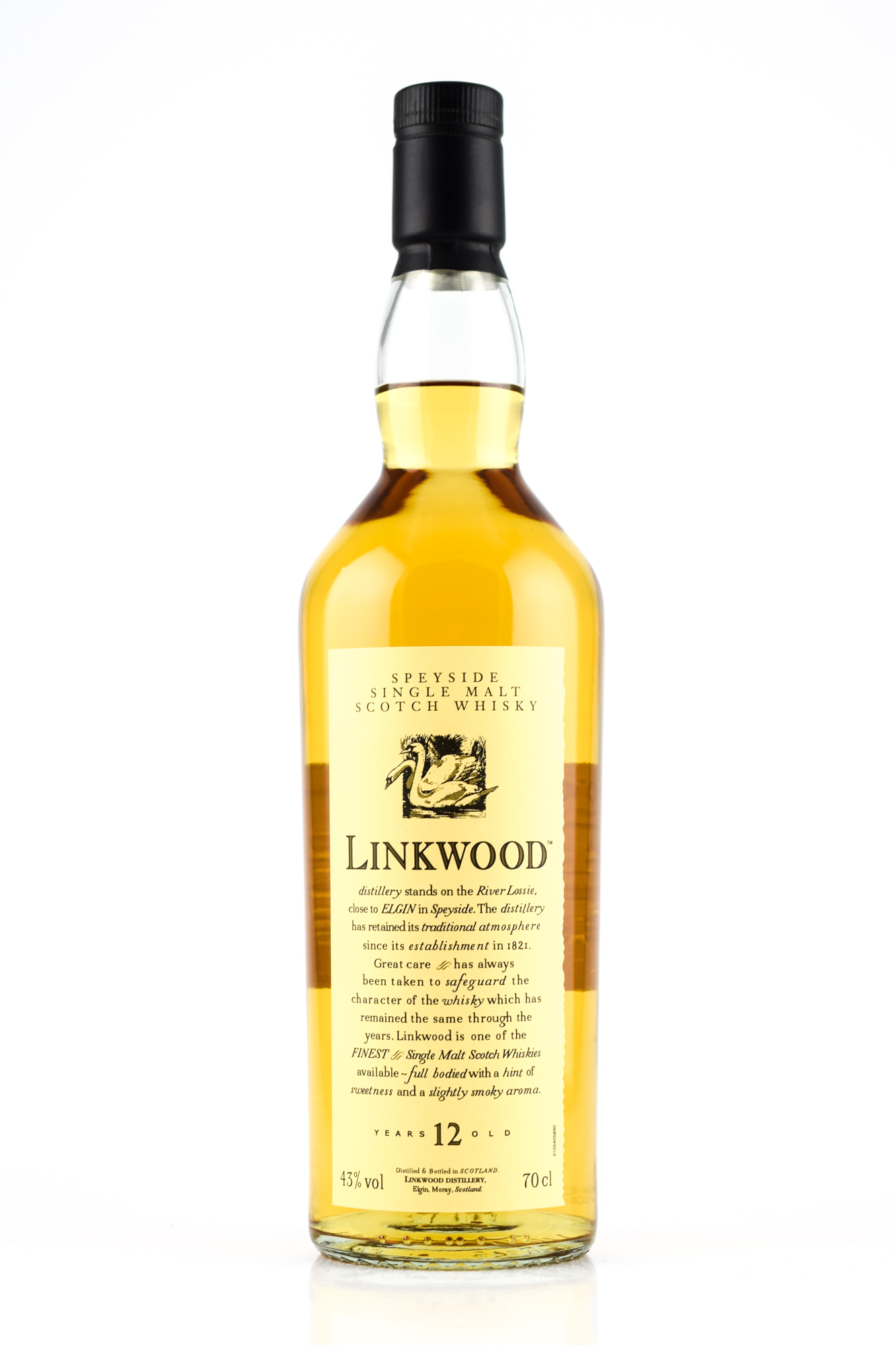 Linkwood 12 year old Fauna & Flora 43%vol. 0,7l