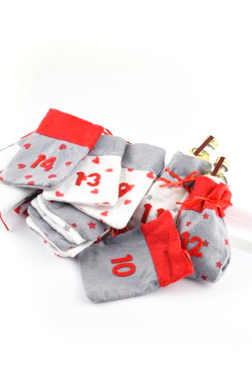 A DRAM FOR TWO - DIY Filz-Adventskalender Girlande