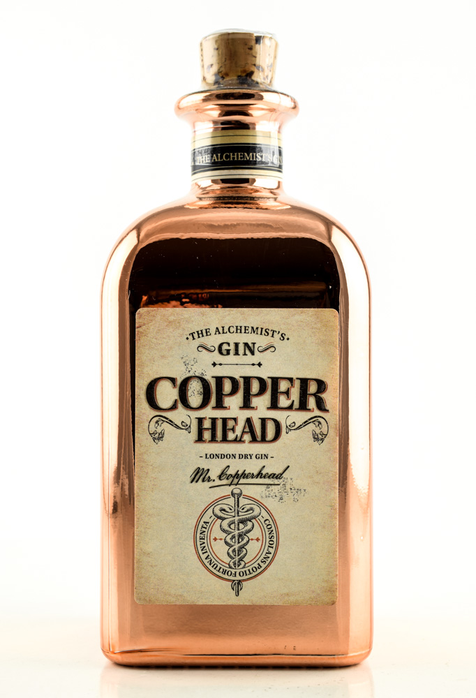 Copperhead London Dry Gin 40%vol. 0,5l Copperhead London Dry Gin 40%vol. 0,5l