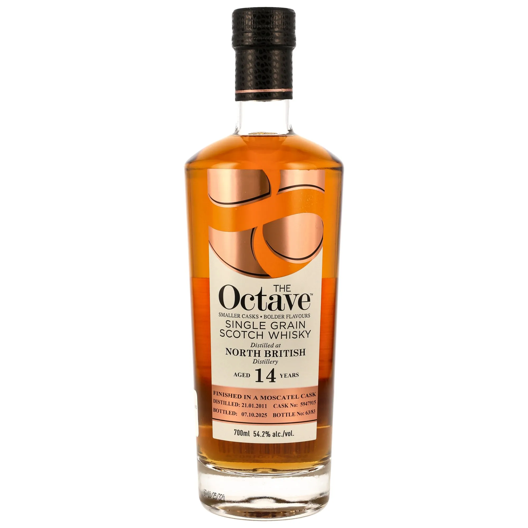 North British 2011/2025 - 14 Year Old - Singel Grain Moscatel Cask Finish #5947915 - Octave (Duncan Taylor)
