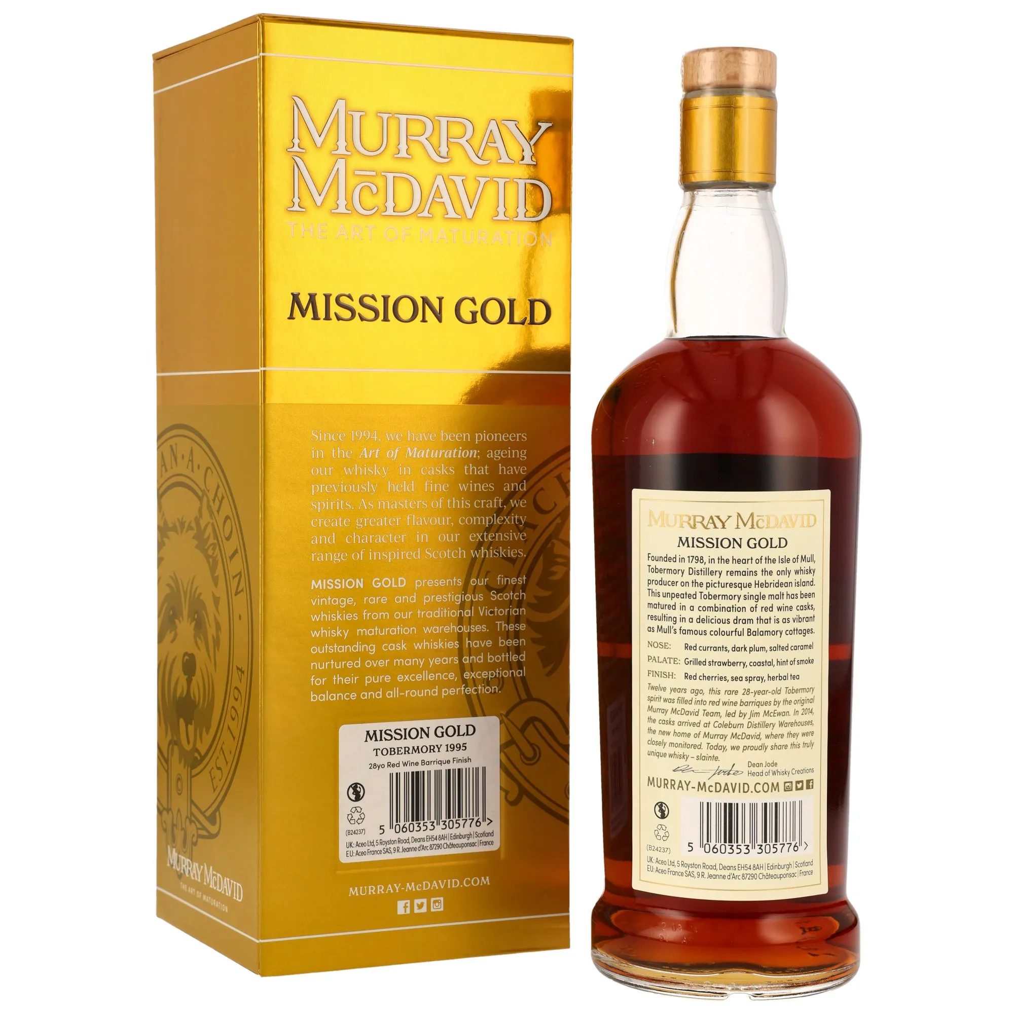 Tobermory 1995/2024 - 28 Jahre - Red Wine Barrique - Murray McDavid