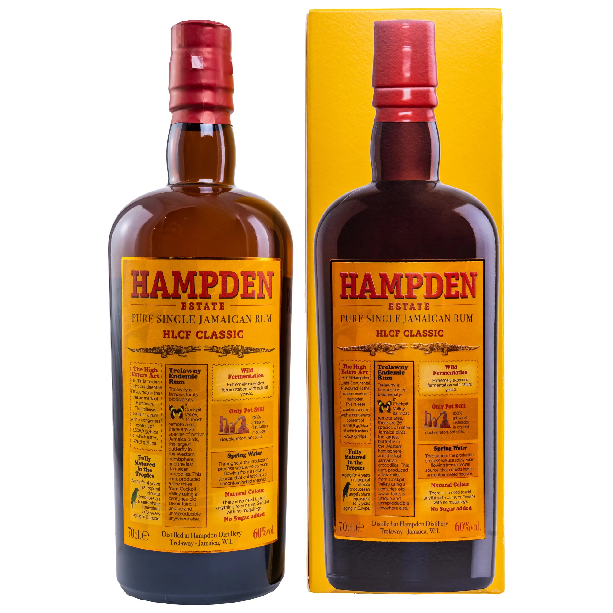 HAMPDEN HLCF Classic - Pure Single Jamaican Rum