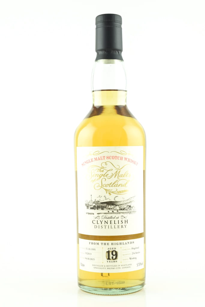 Clynelish 19 Jahre 1995/2015 "The Single Malts of Scotland" 57,8%vol. 0,7l
