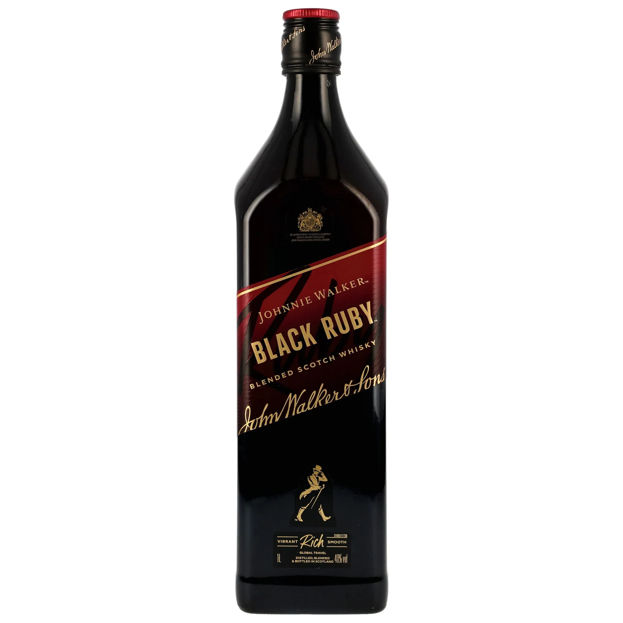 Johnnie Walker Black Ruby, Red Wine, Oloroso & Pedro Ximénez Sherry & Bourbon Cask, 2025, 40%, 1L
