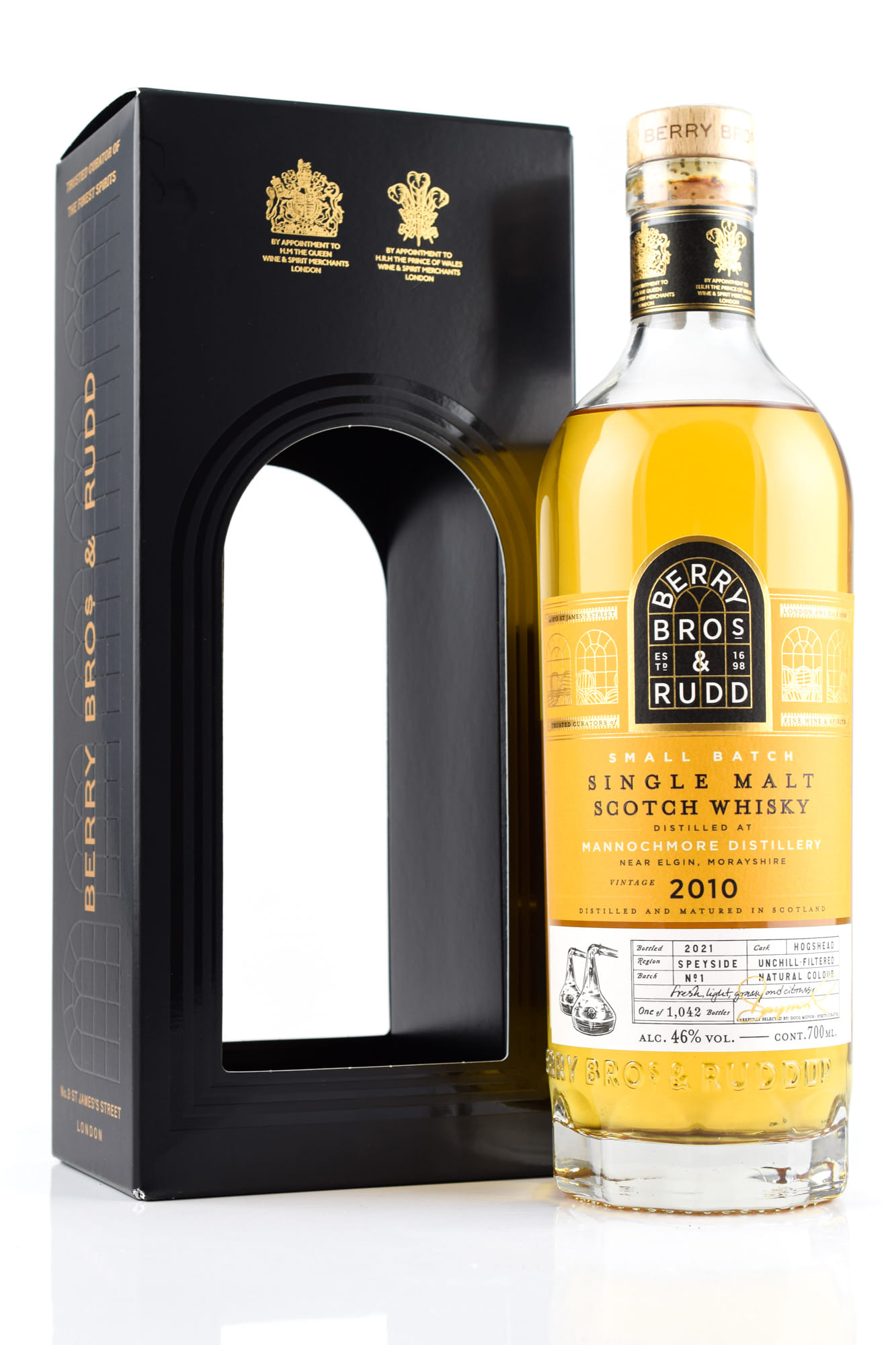Mannochmore 12 Jahre 2010/2022 #206 Berry Bros. & Rudd 46%vol. 0,7l Mannochmore 12 Jahre 2010/2022 #206 Berry Bros. & Rudd 46%vol. 0,7l