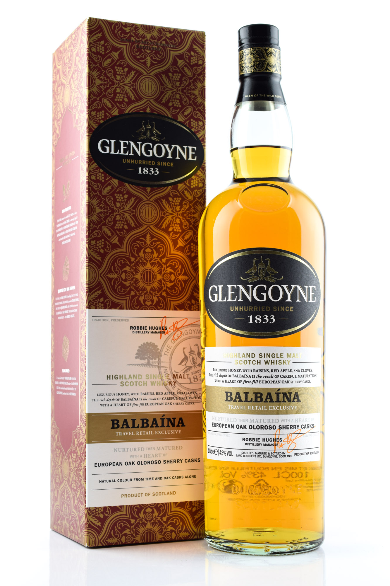 Glengoyne Balbaína 43%vol. 1,0l Glengoyne Balbaína 43%vol. 1,0l