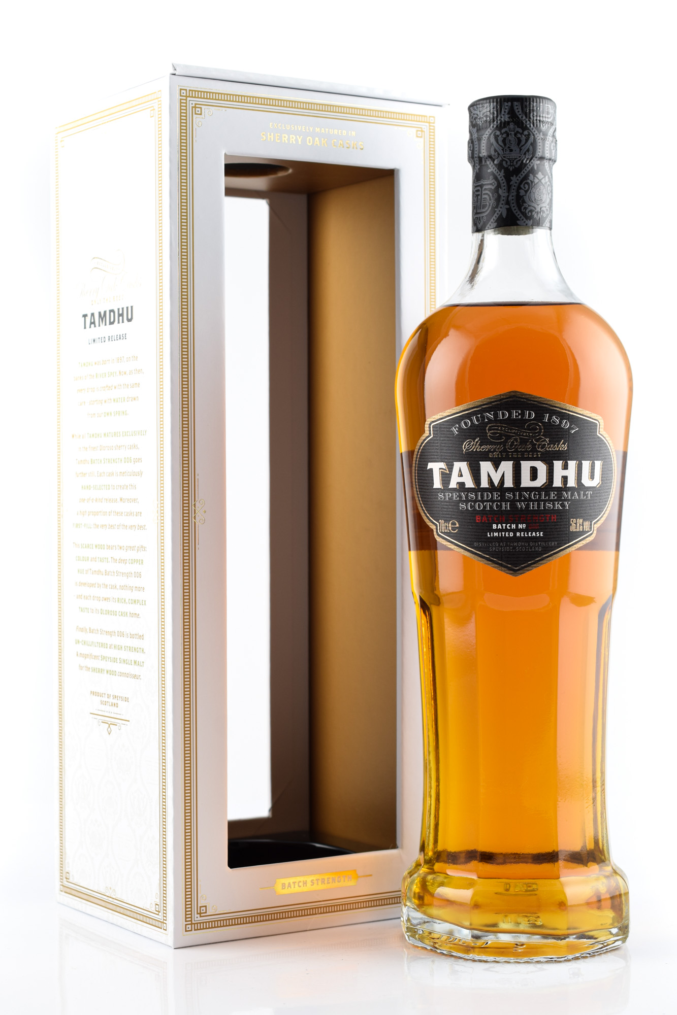 Tamdhu Batch Strength No. 008 Sherry Cask Matured