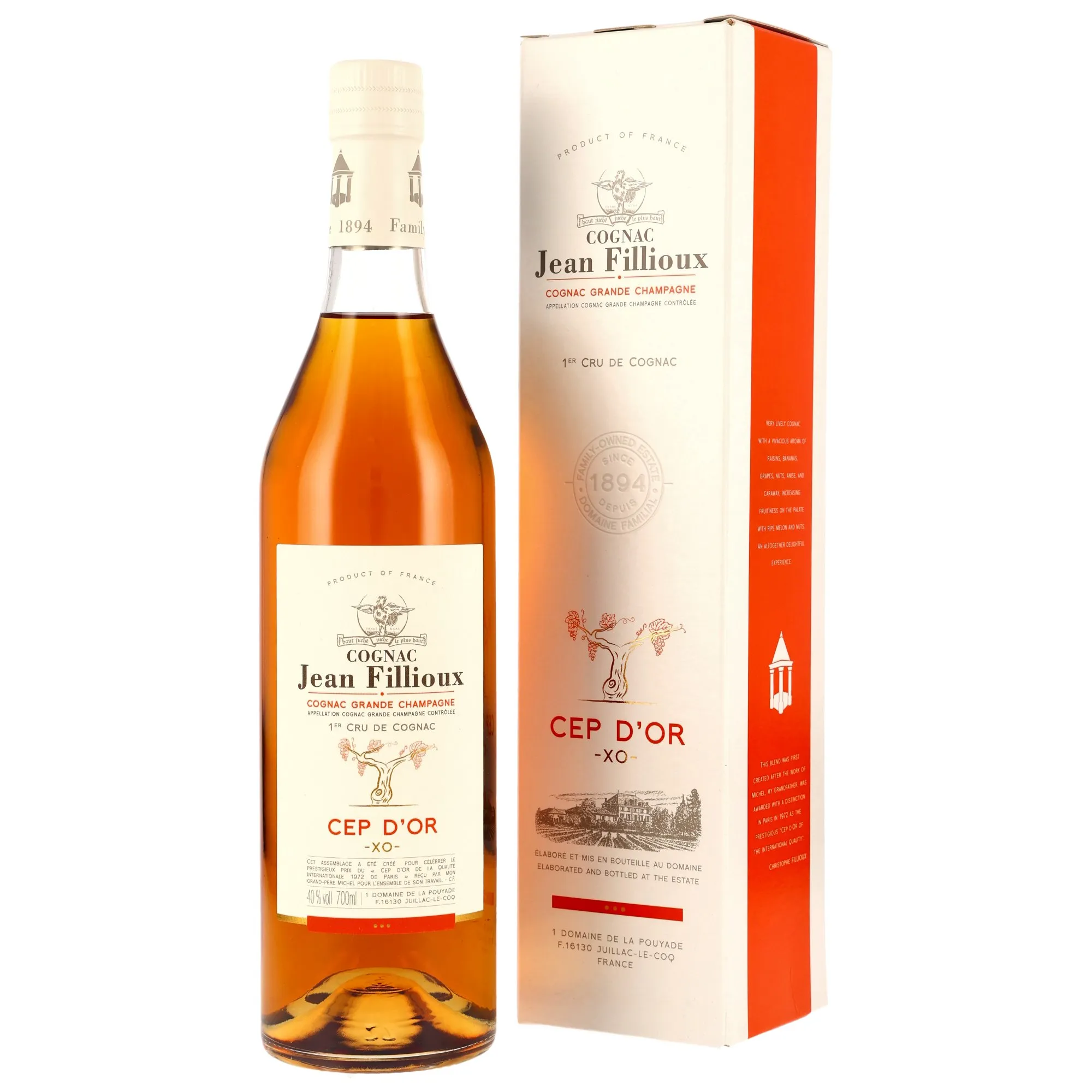 Jean Fillioux Cep D'or XO Cognac