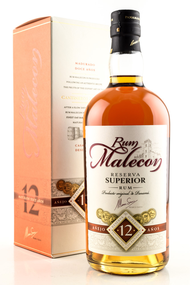 Malecon Reserva Superior 12 Year Old 40% vol. 0,7l Malecon Reserva Superior 12 Year Old 40% vol. 0,7l