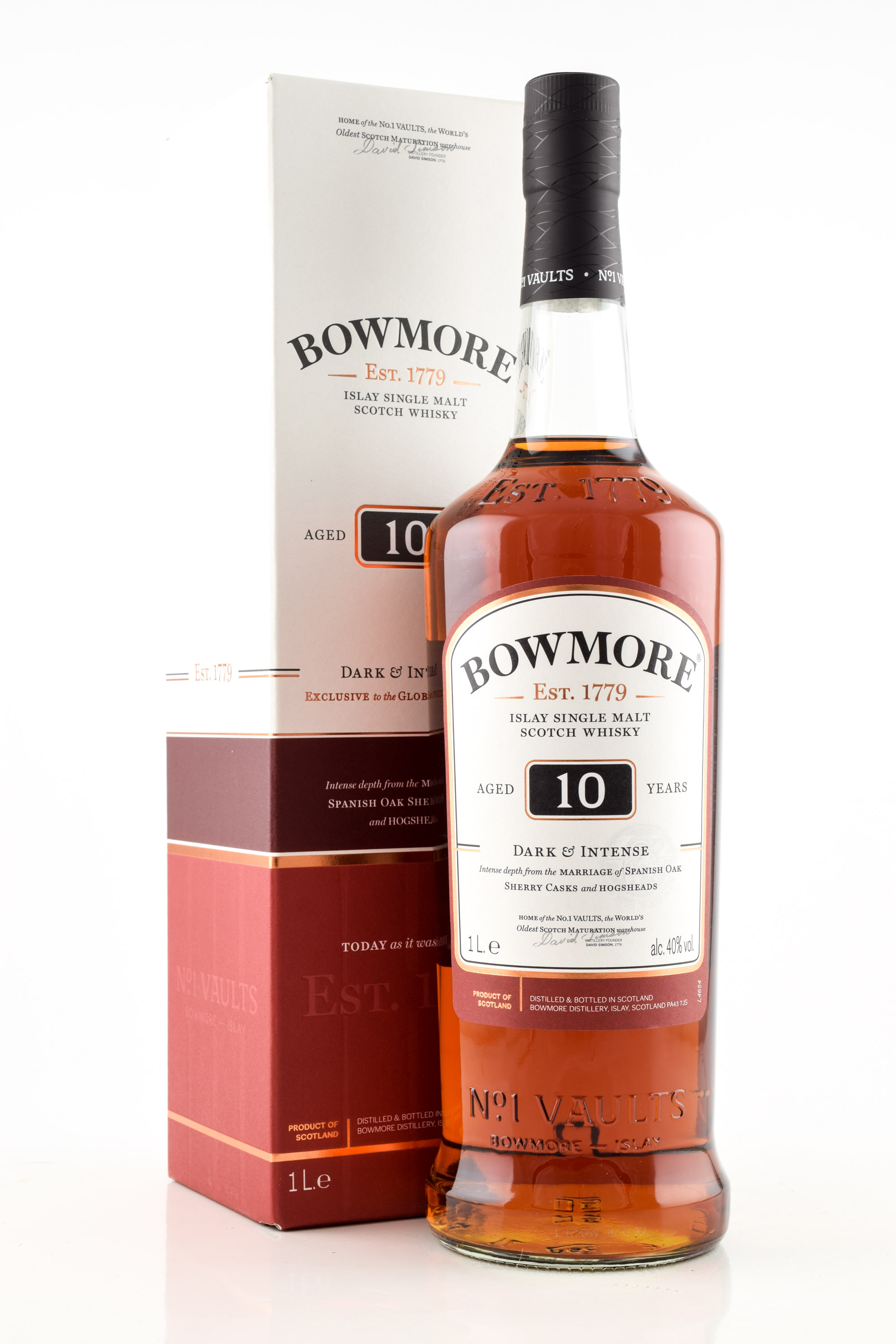 Bowmore 10 Year Old 40% vol. 1.0L